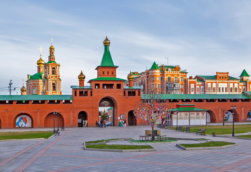 Внутренняя территория царевококшайского кремля © Сергей Афанасьев / Фотобанк Лори